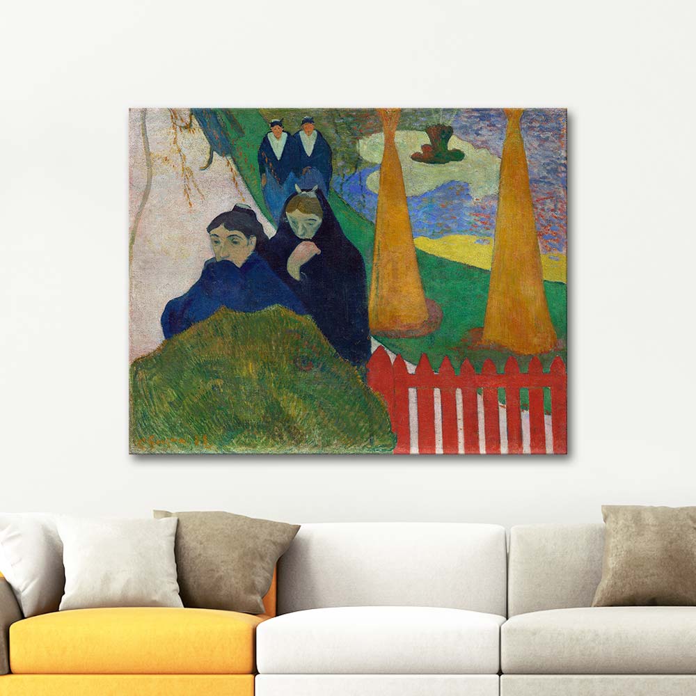 Paul Gauguin Mistral Arlésiennes Art Print