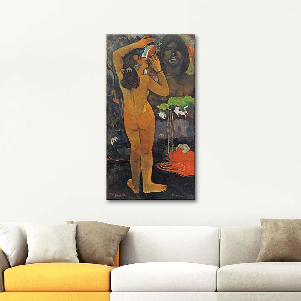 Paul Gauguin Ay ve Dünya Kanvas Tablo