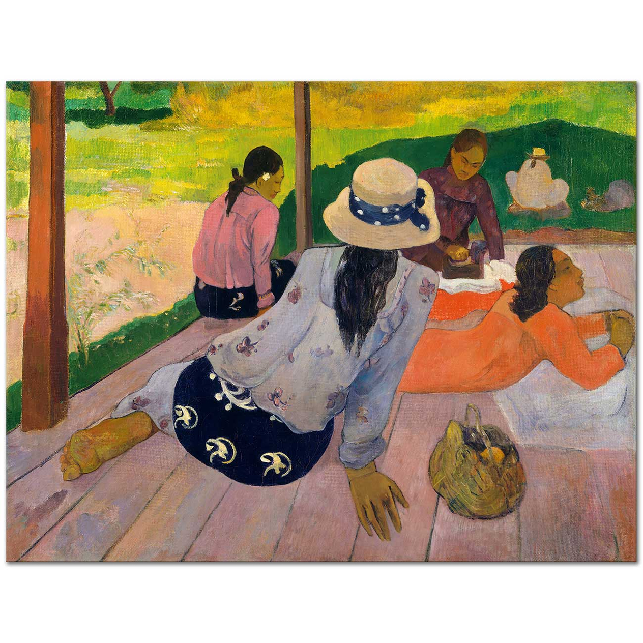 Paul Gauguin The Siesta Art Print