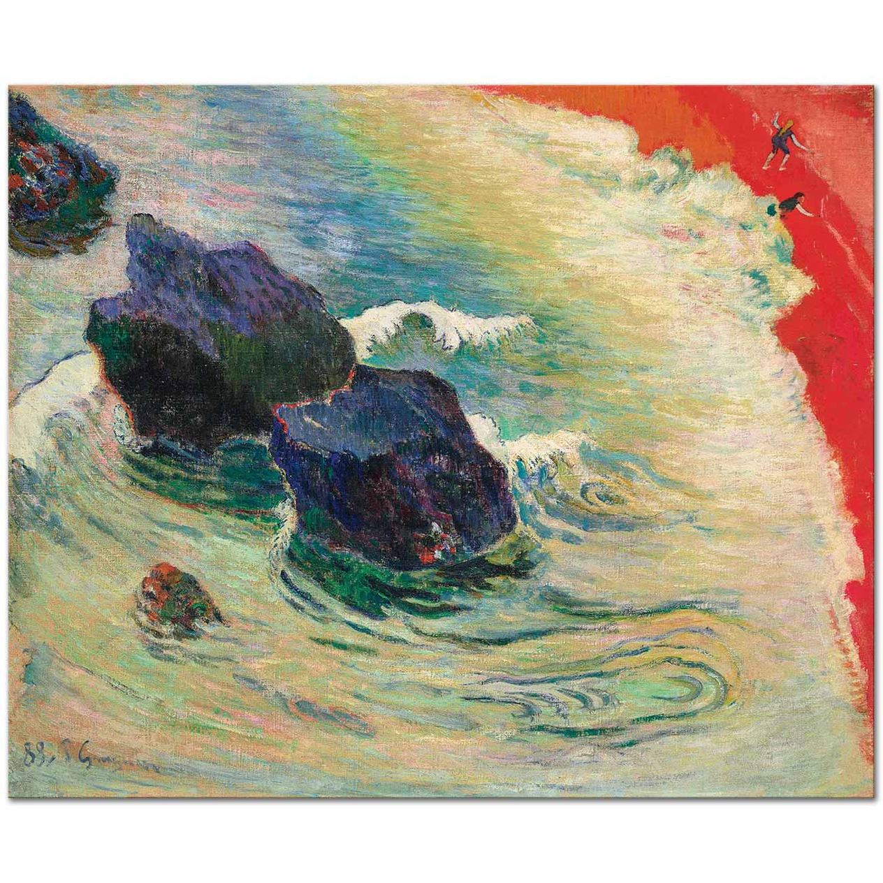 Paul Gauguin The Wave Art Print