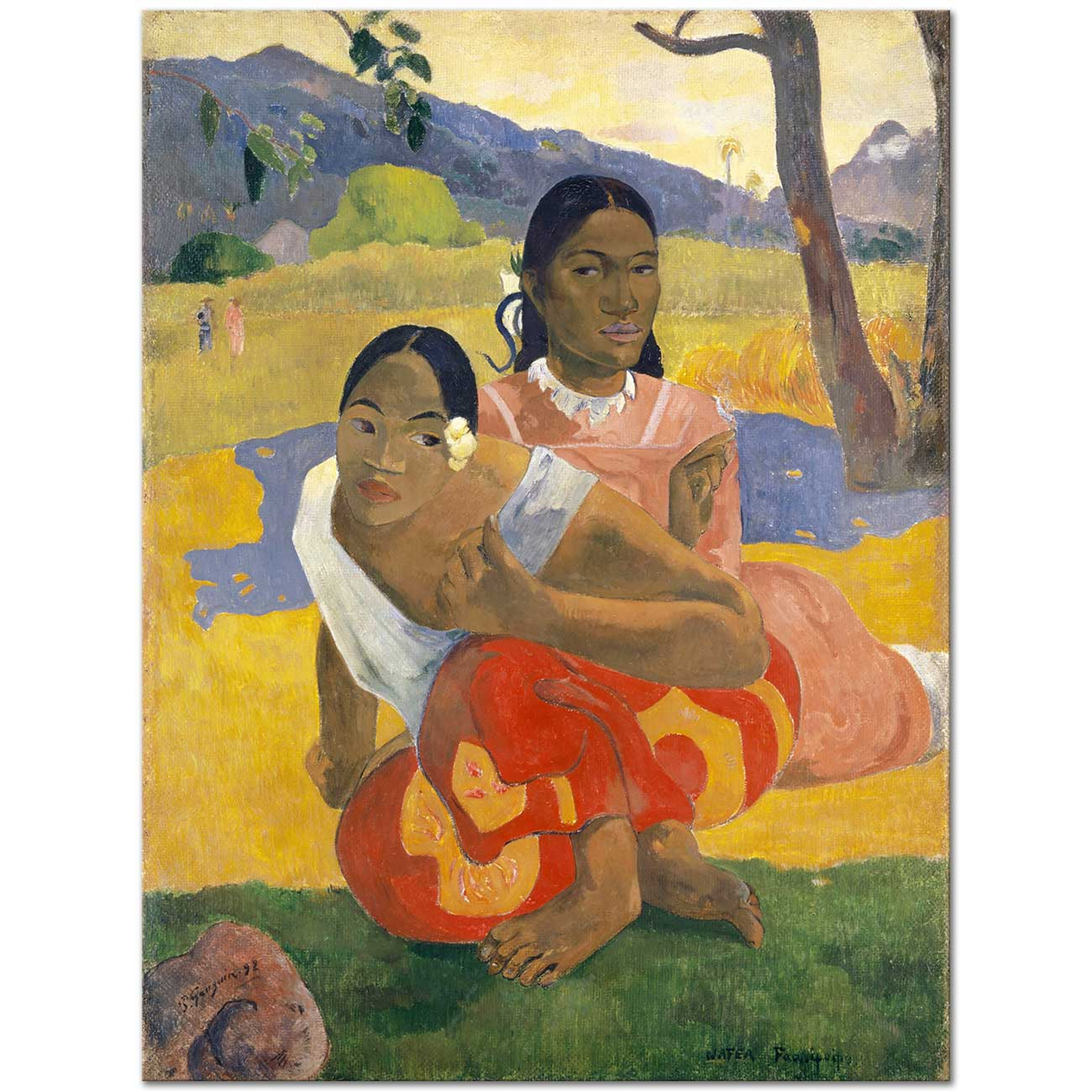 Paul Gauguin Ne Zaman Evleniyorsun? Kanvas Tablo