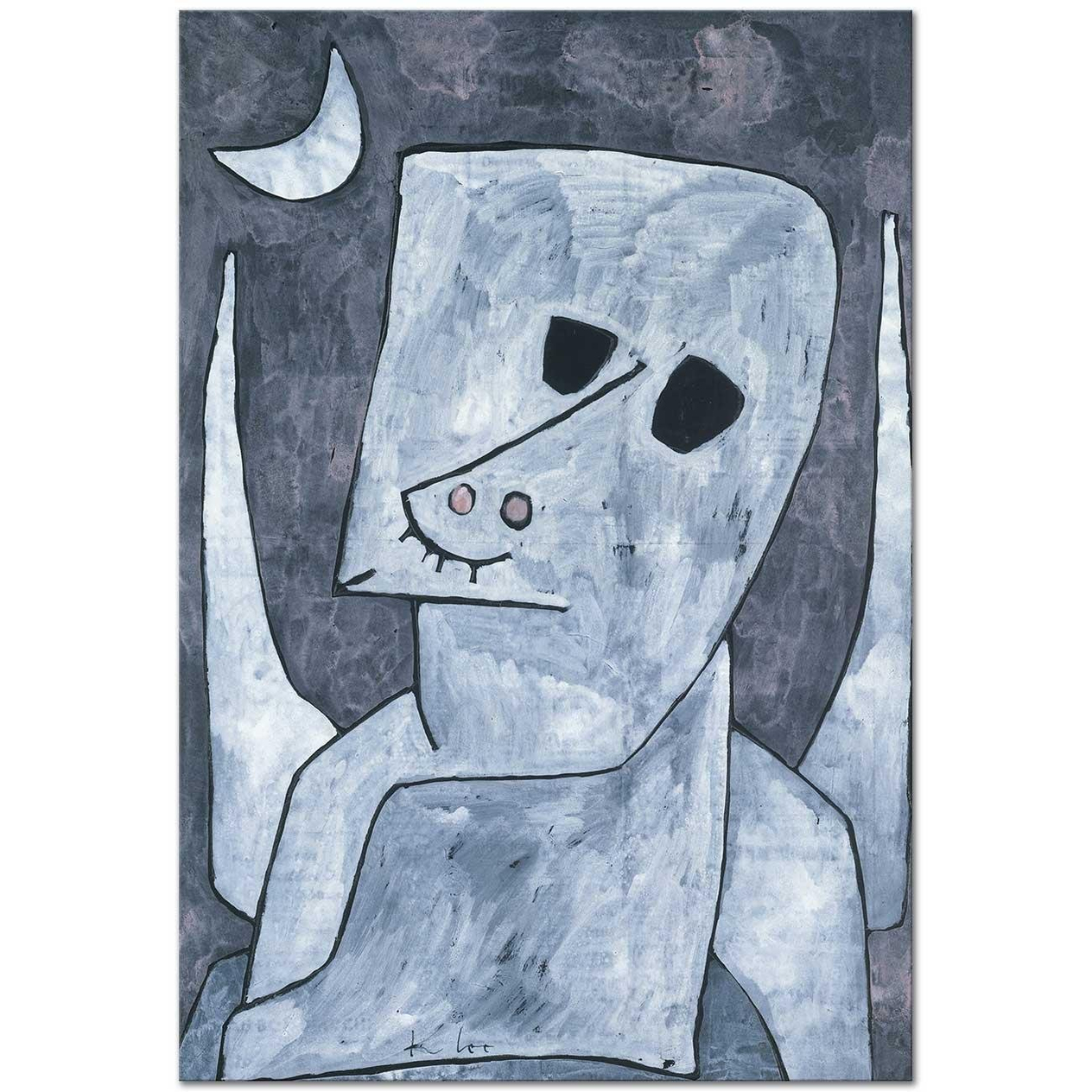 Paul Klee Melek Adayı Kanvas Tablo