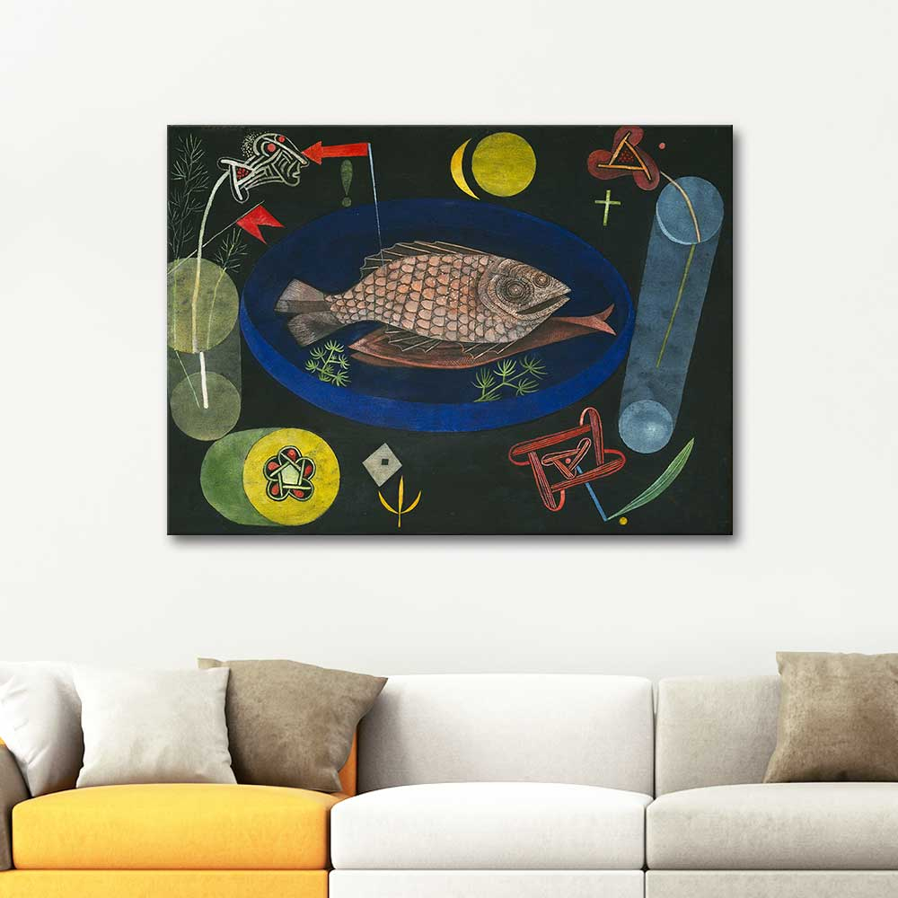 Paul Klee Around the Fish Art Print