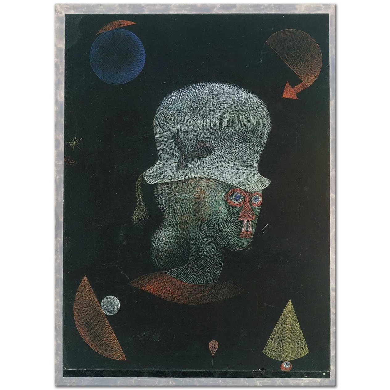 Paul Klee Astrolojik Fantazi Kanvas Tablo