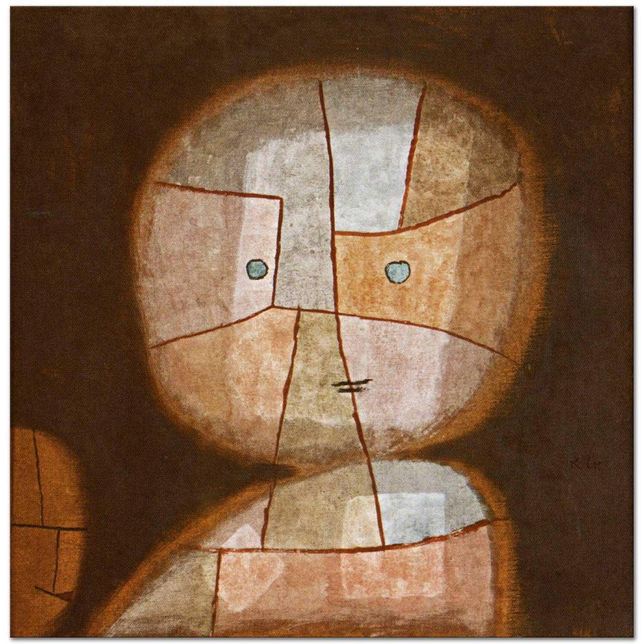 Paul Klee Çocuk Büstü Kanvas Tablo