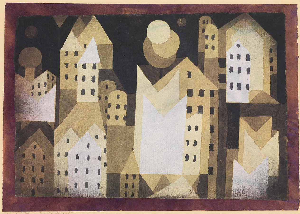 Paul Klee Cold City Art Print