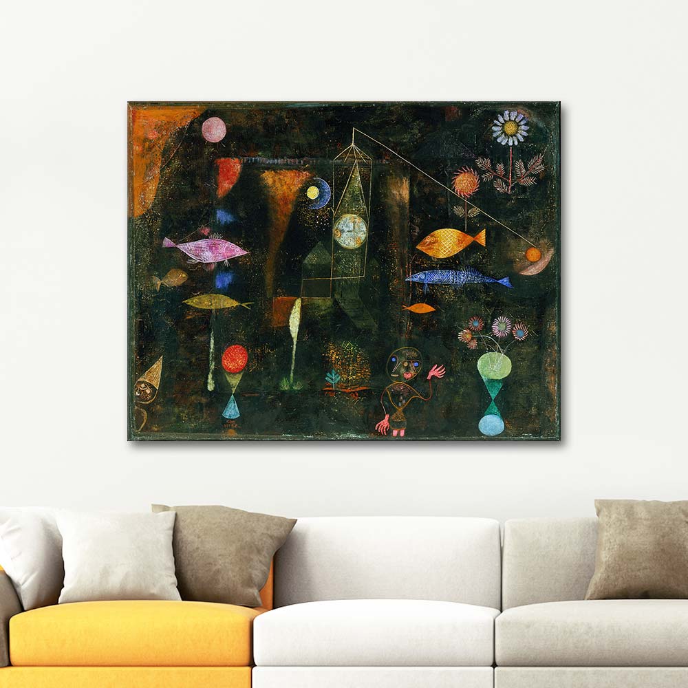 Paul Klee Fish Magic Art Print