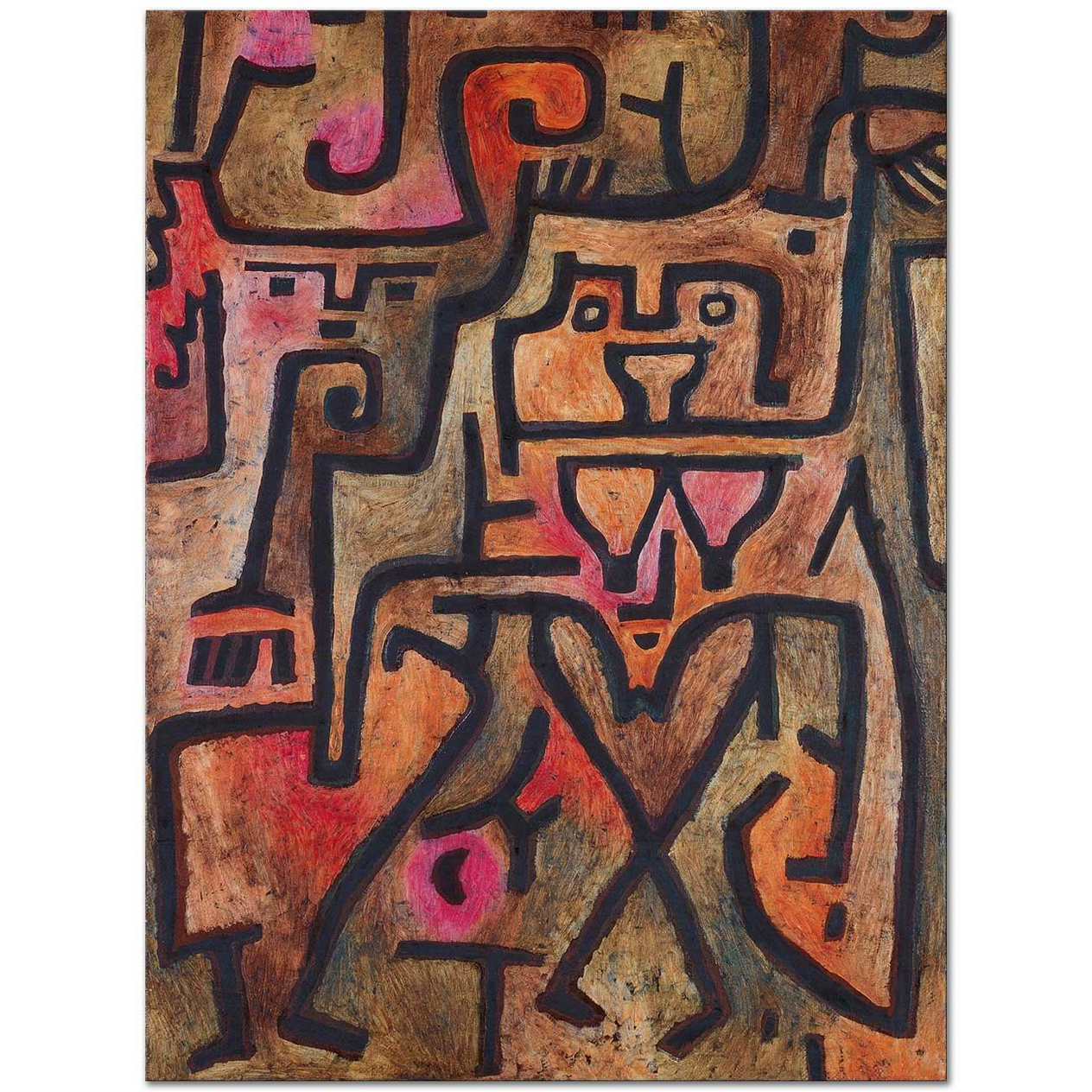 Paul Klee Orman Cadıları Kanvas Tablo