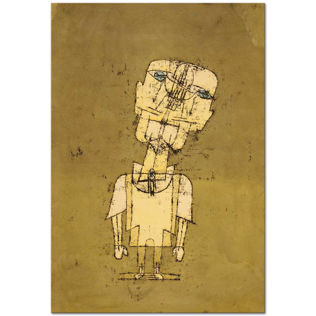 Paul Klee Bir Dahinin Hayaleti Kanvas Tablo