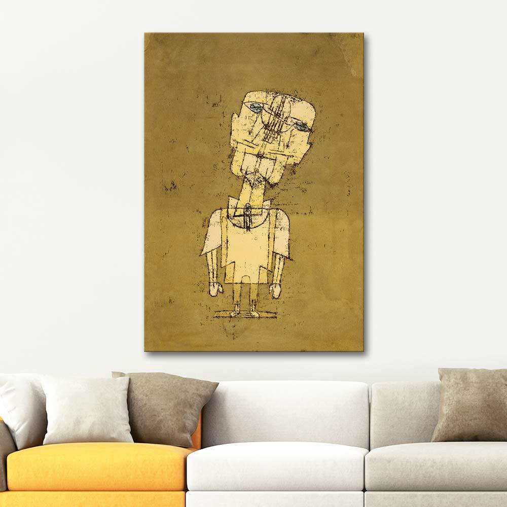 Paul Klee Bir Dahinin Hayaleti Kanvas Tablo