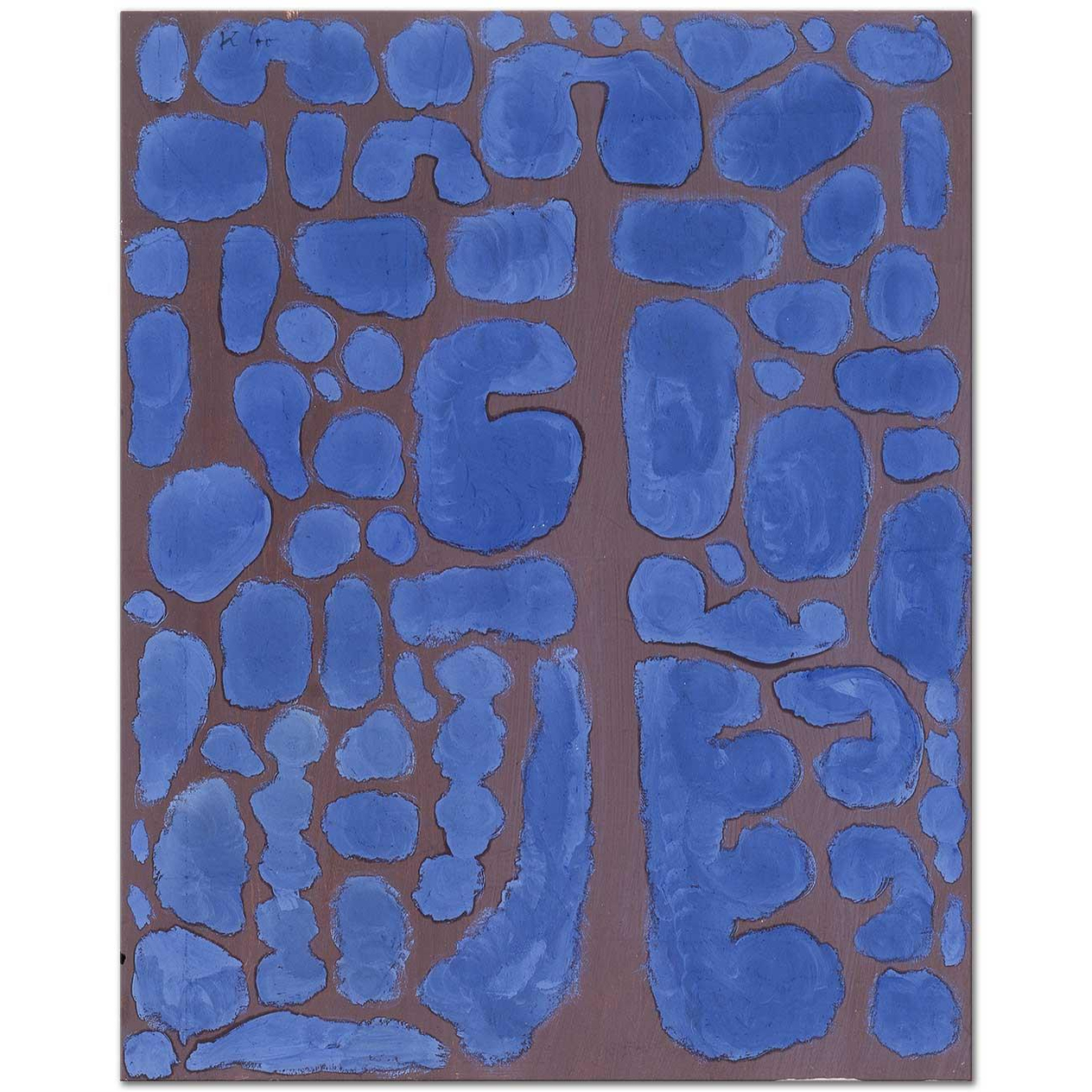 Paul Klee Akşamın Geç Vakti Ormandan Dışarıya Bakış Kanvas Tablo