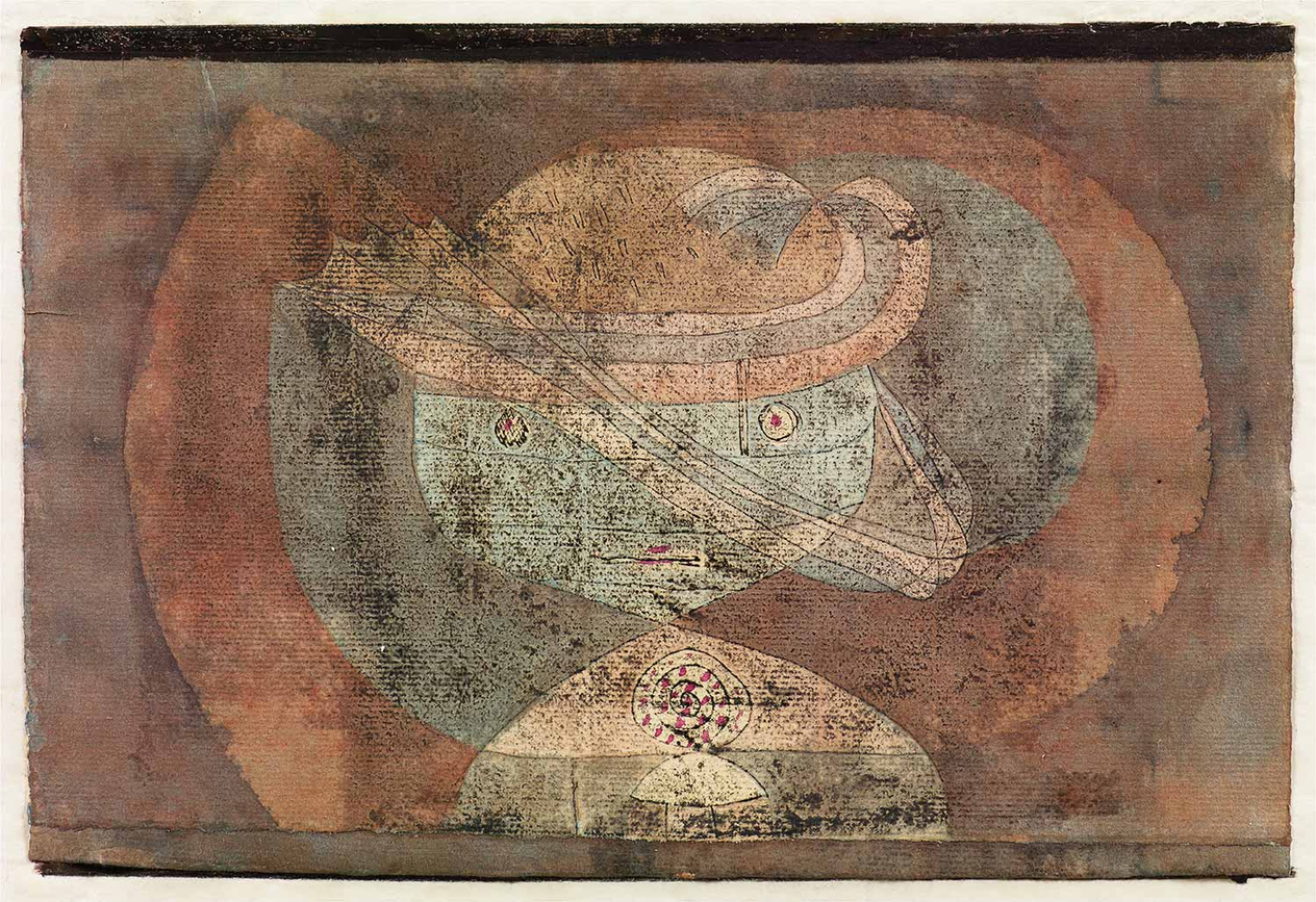 Paul Klee Movement Around A Child Art Print
