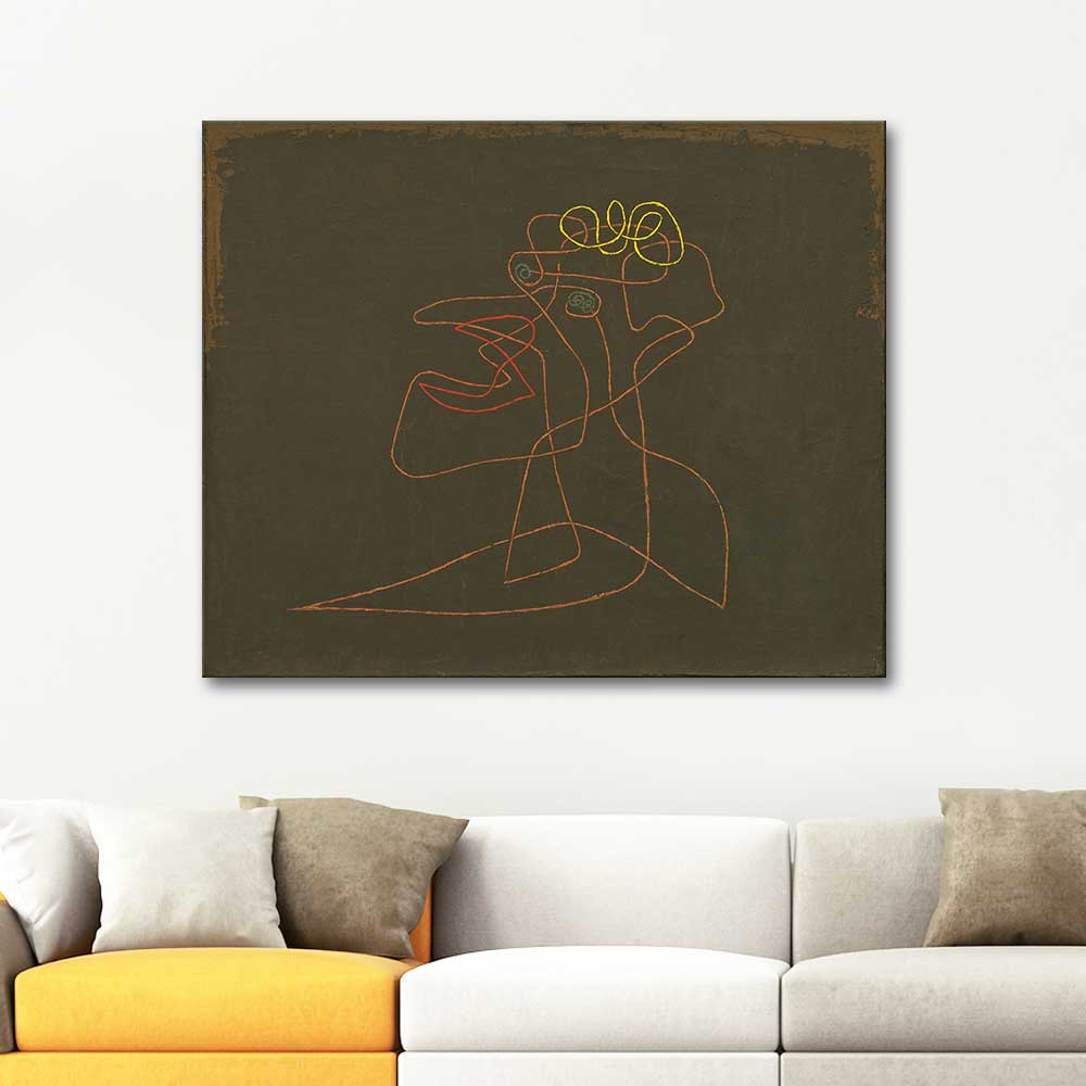 Paul Klee Or The Mocked Mocker Art Print