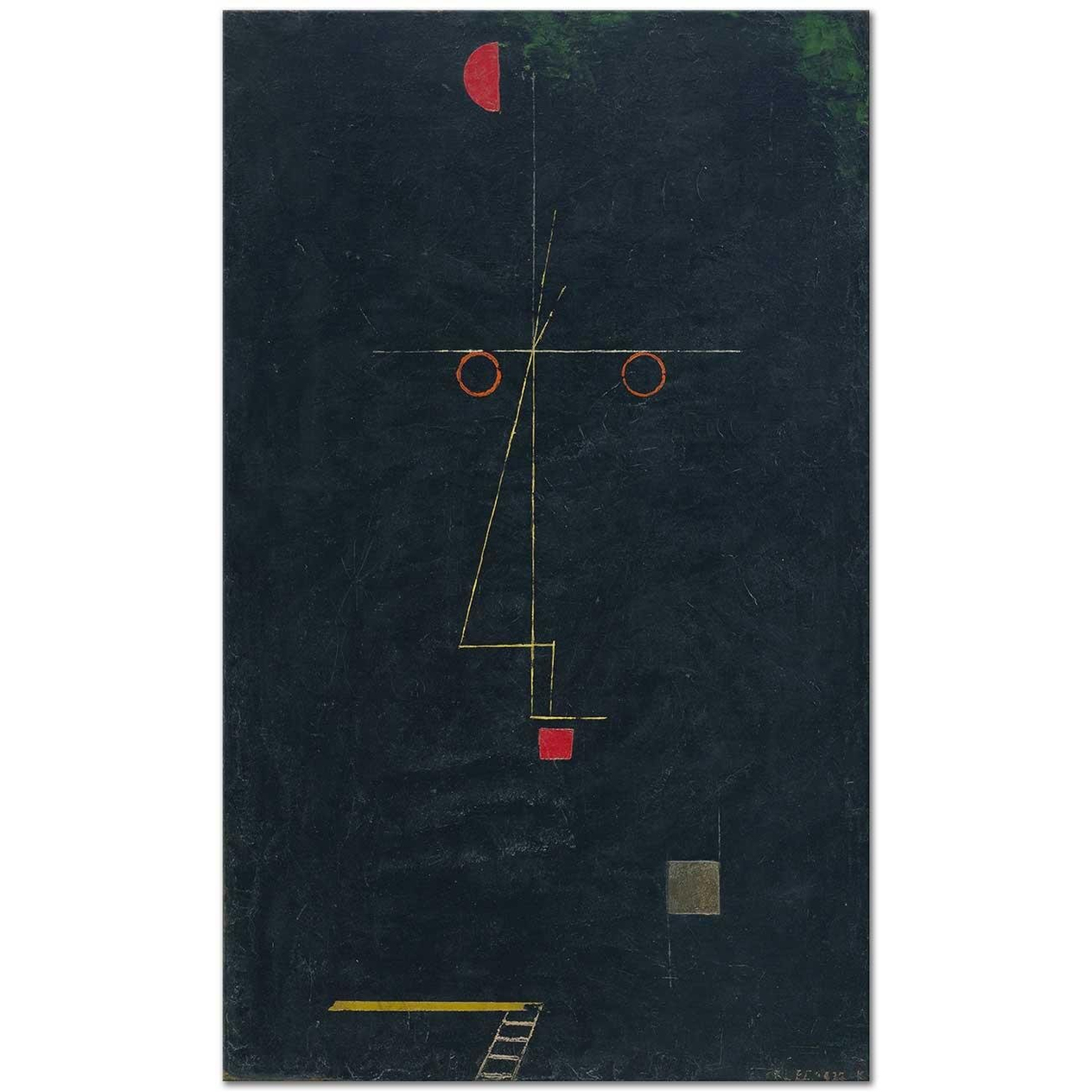 Paul Klee Akrobatın Portresi Kanvas Tablo