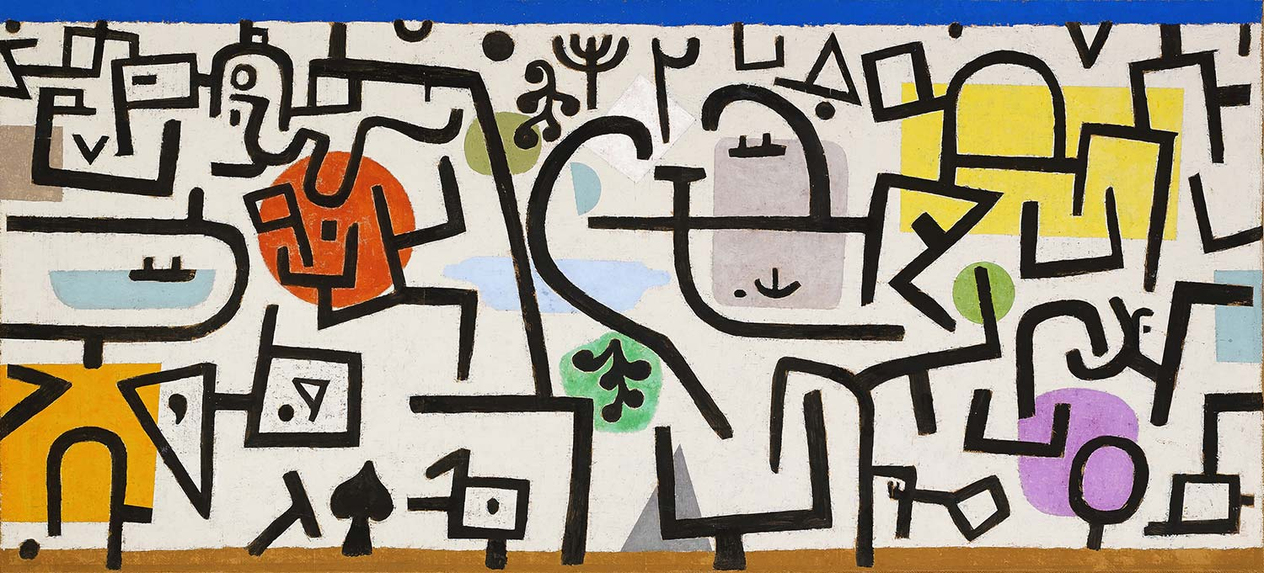 Paul Klee Rich Harbor Art Print