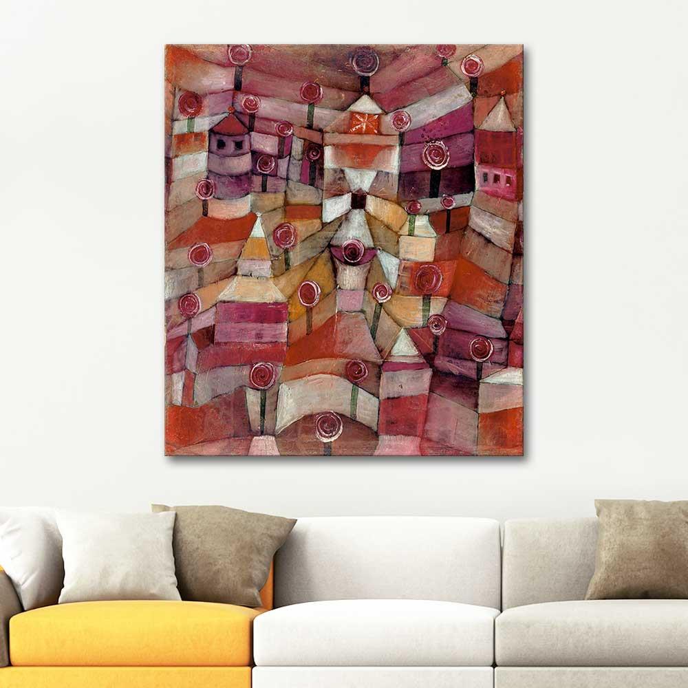 Paul Klee Rose Garden Art Print