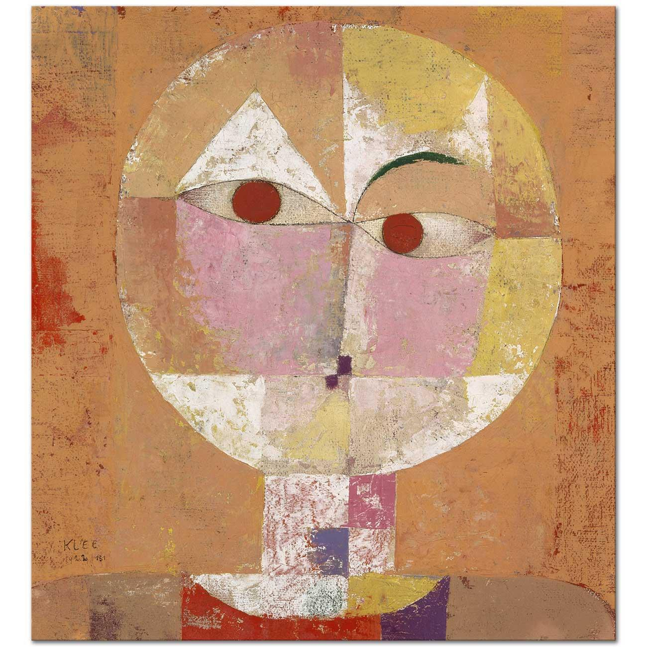 Paul Klee Senecio Kanvas Tablo