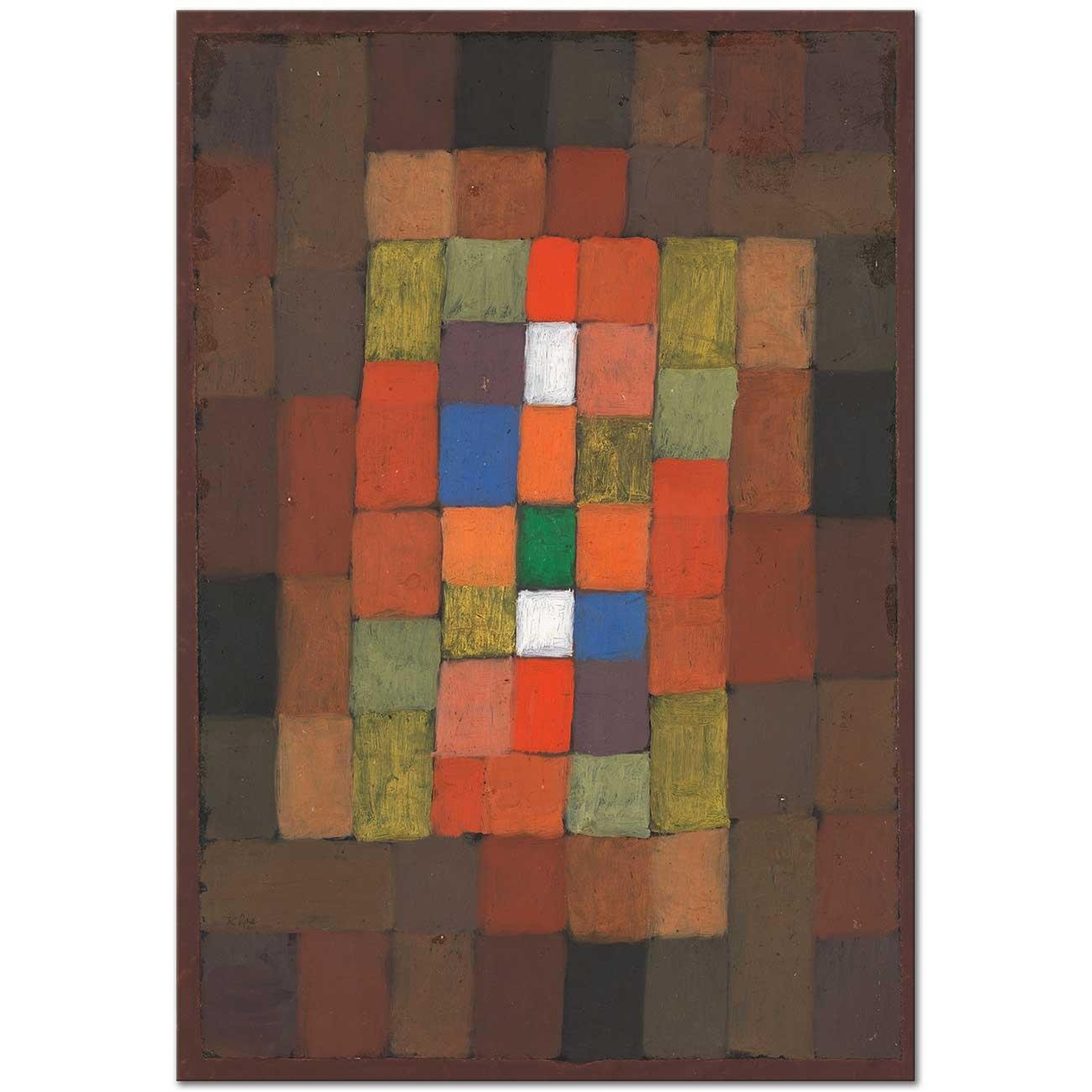 Paul Klee Statik Dinamik Derecelendirme Kanvas Tablo