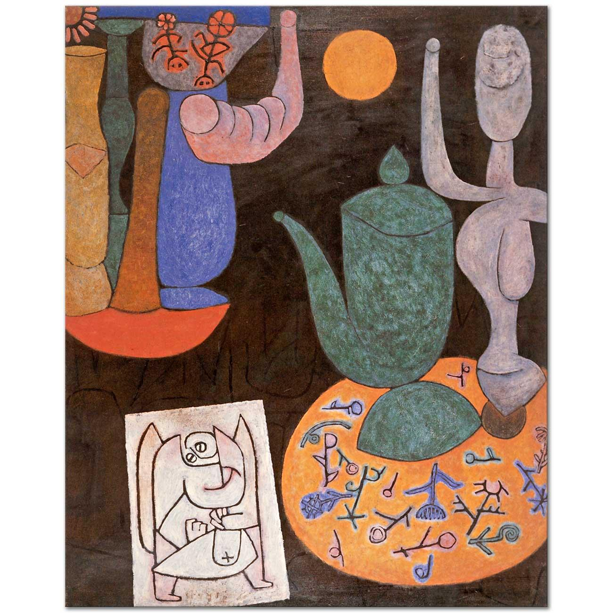 Paul Klee Natürmort Kanvas Tablo