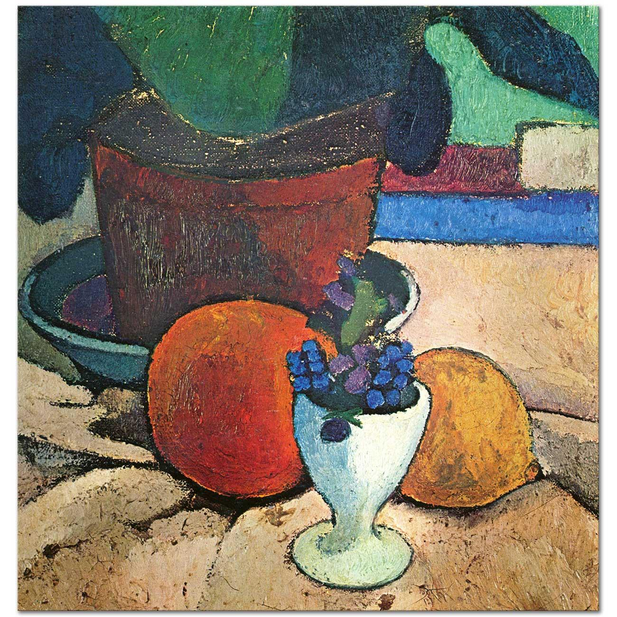 Still Life with Plant and Egg Cup by Paula Modersohn Becker