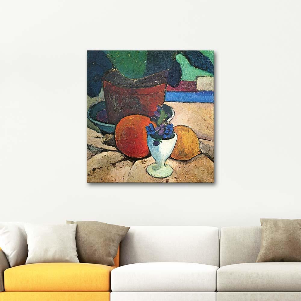 Paula Modersohn Becker Still Life with Plant and Egg Cup Art Print
