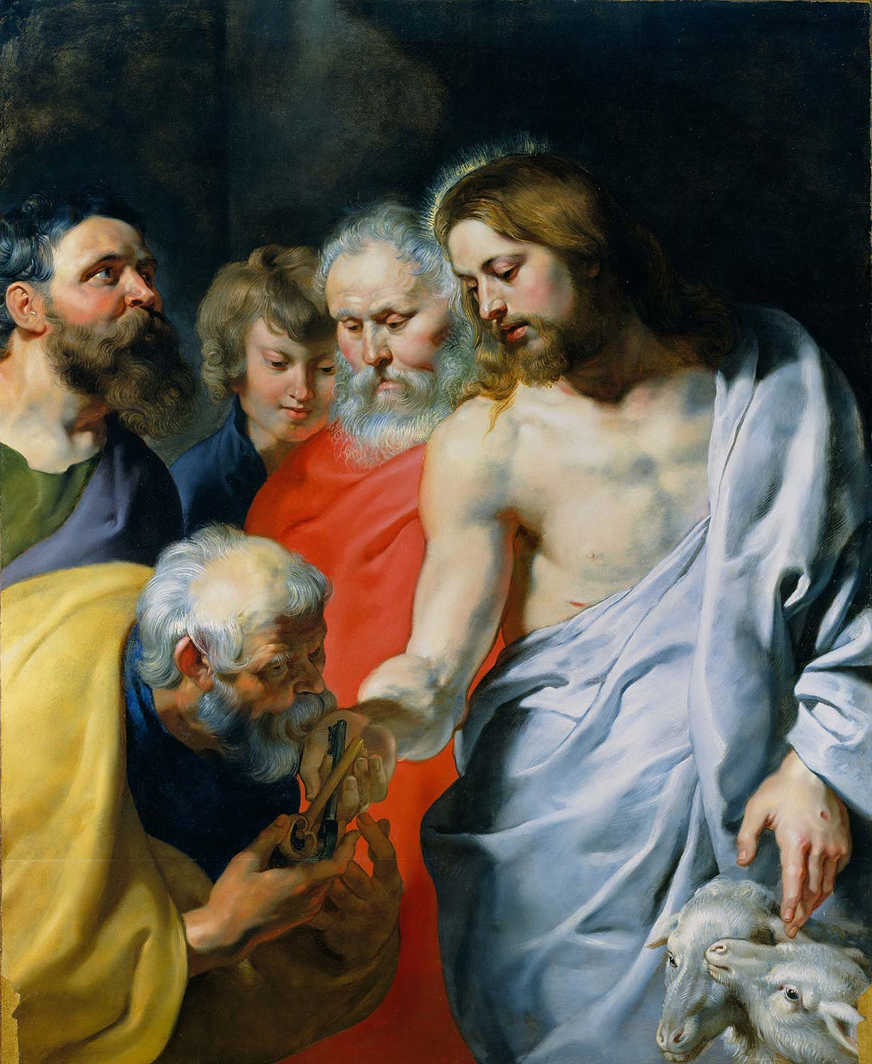 Peter Paul Rubens Christ's Charge to Peter Art Print