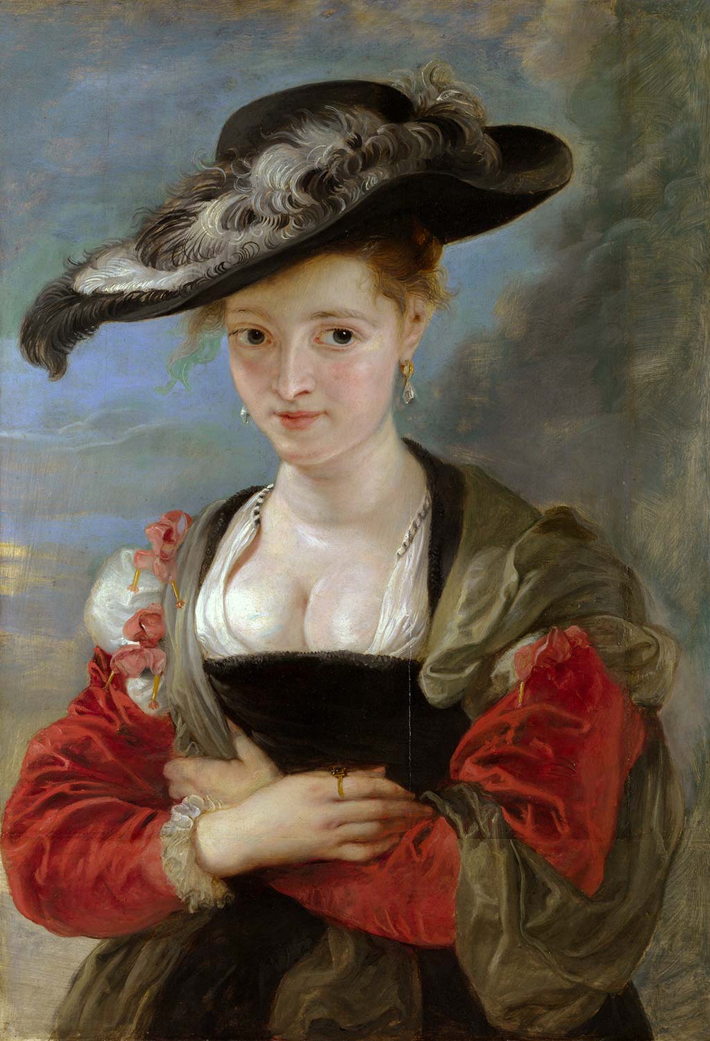 Peter Paul Rubens Portrait of Susanna Lunden Art Print