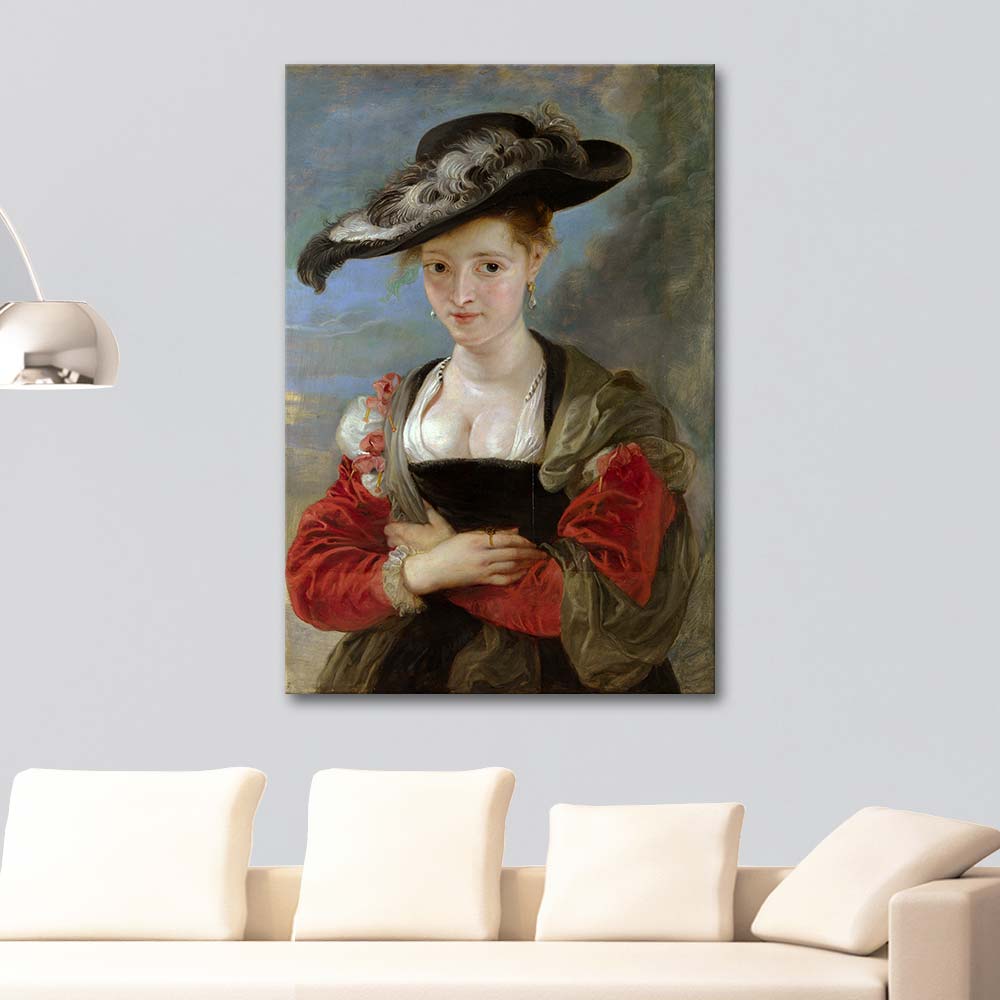 Peter Paul Rubens Portrait of Susanna Lunden Art Print