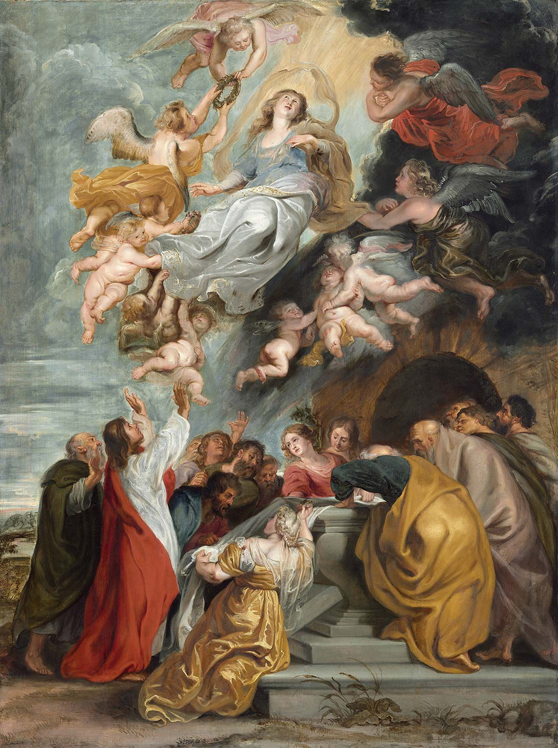 Peter Paul Rubens The Assumption of the Virgin Art Print