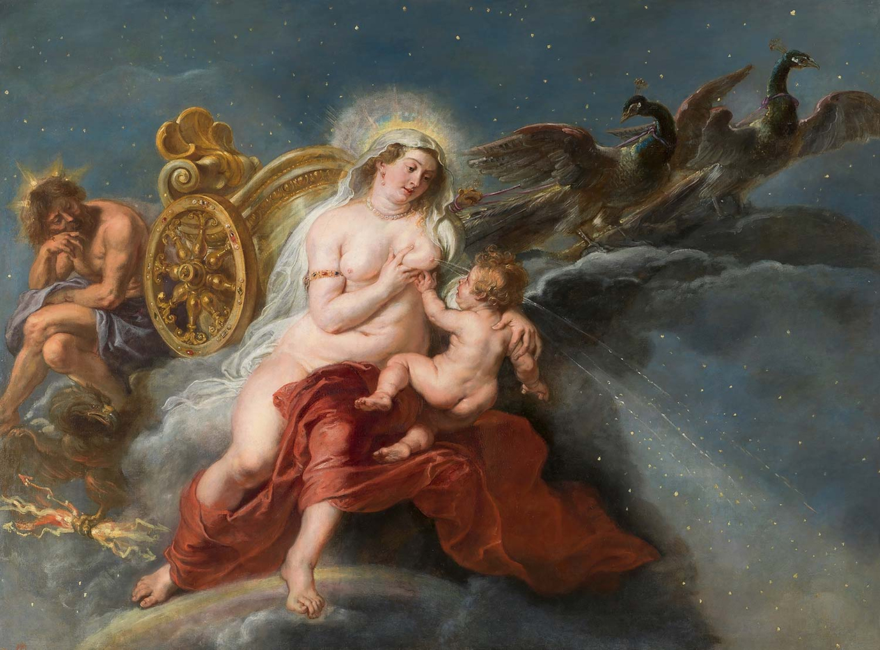 Peter Paul Rubens The Birth Of The Milky Way Art Print