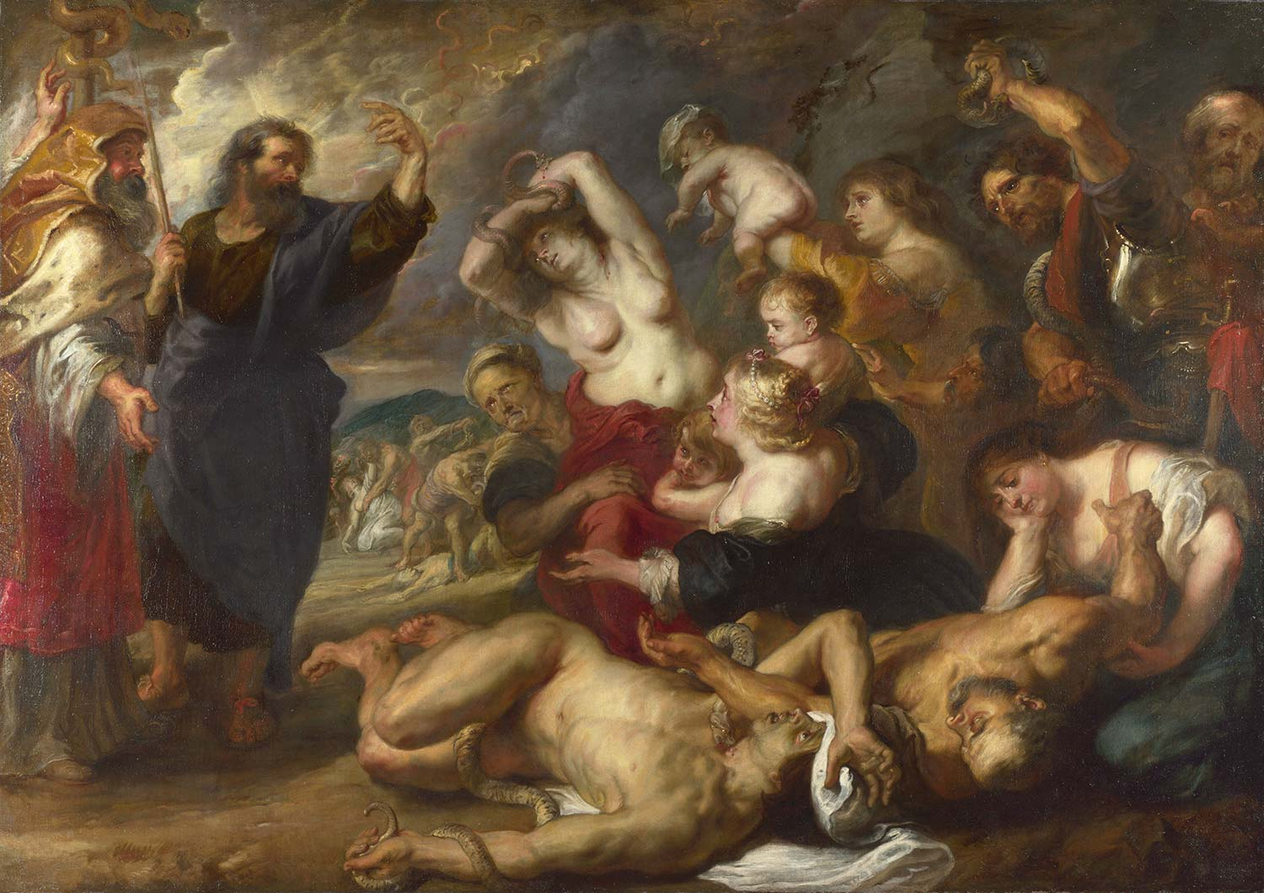 Peter Paul Rubens The Brazen Serpent Art Print