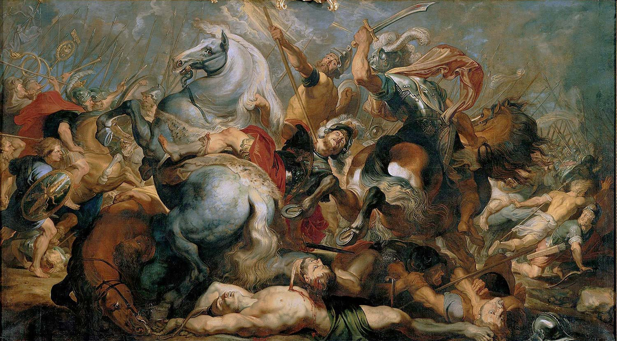 Peter Paul Rubens The Death of Decius Mus Art Print