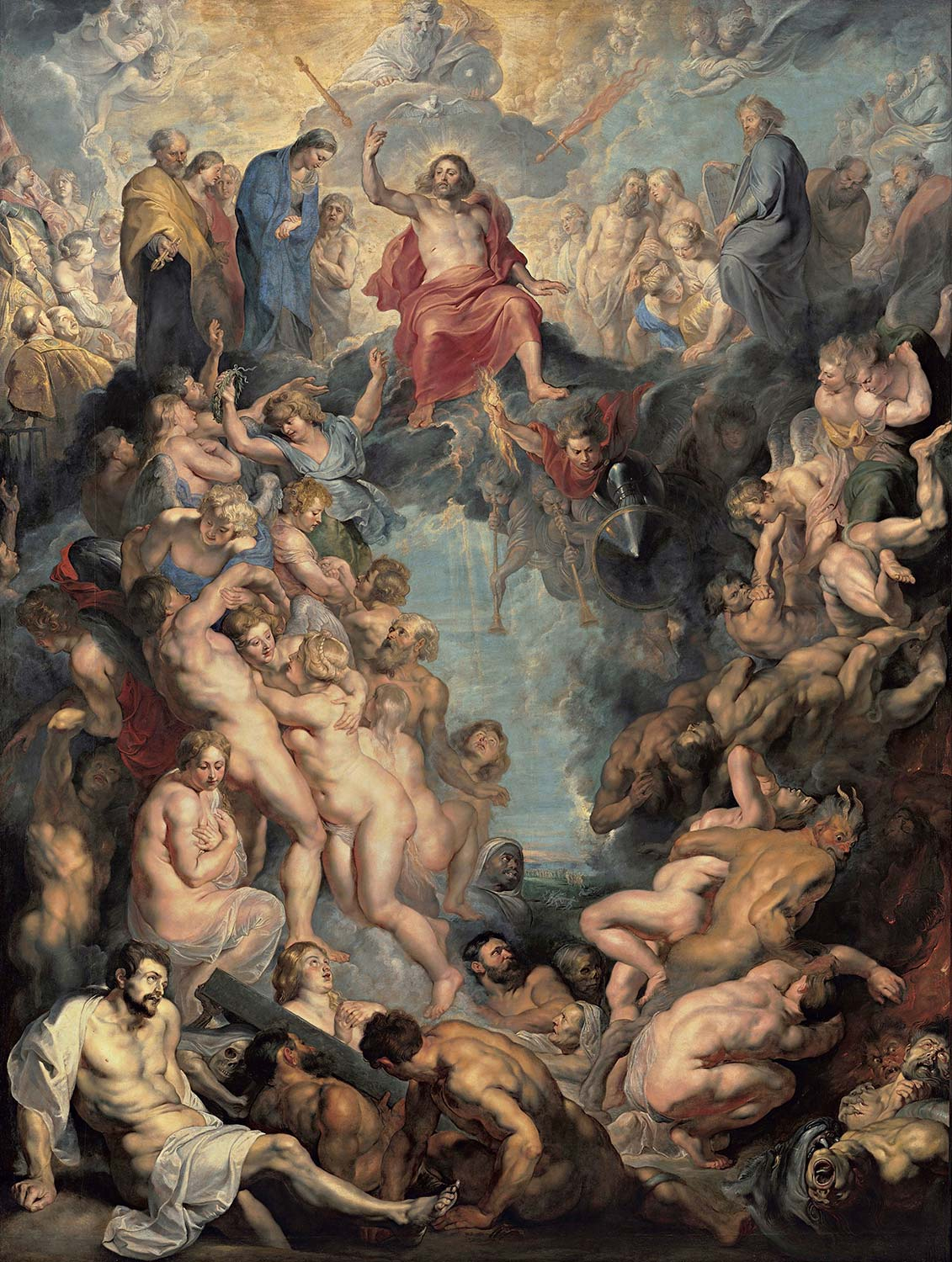 Peter Paul Rubens The Great Last Judgement Art Print
