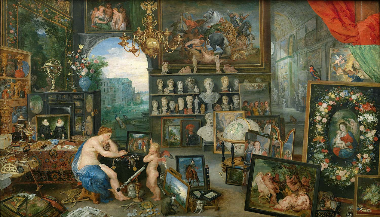 Peter Paul Rubens The Sense of Sight Art Print