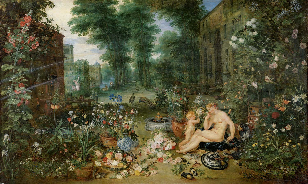 Peter Paul Rubens The Sense Of Smell Art Print