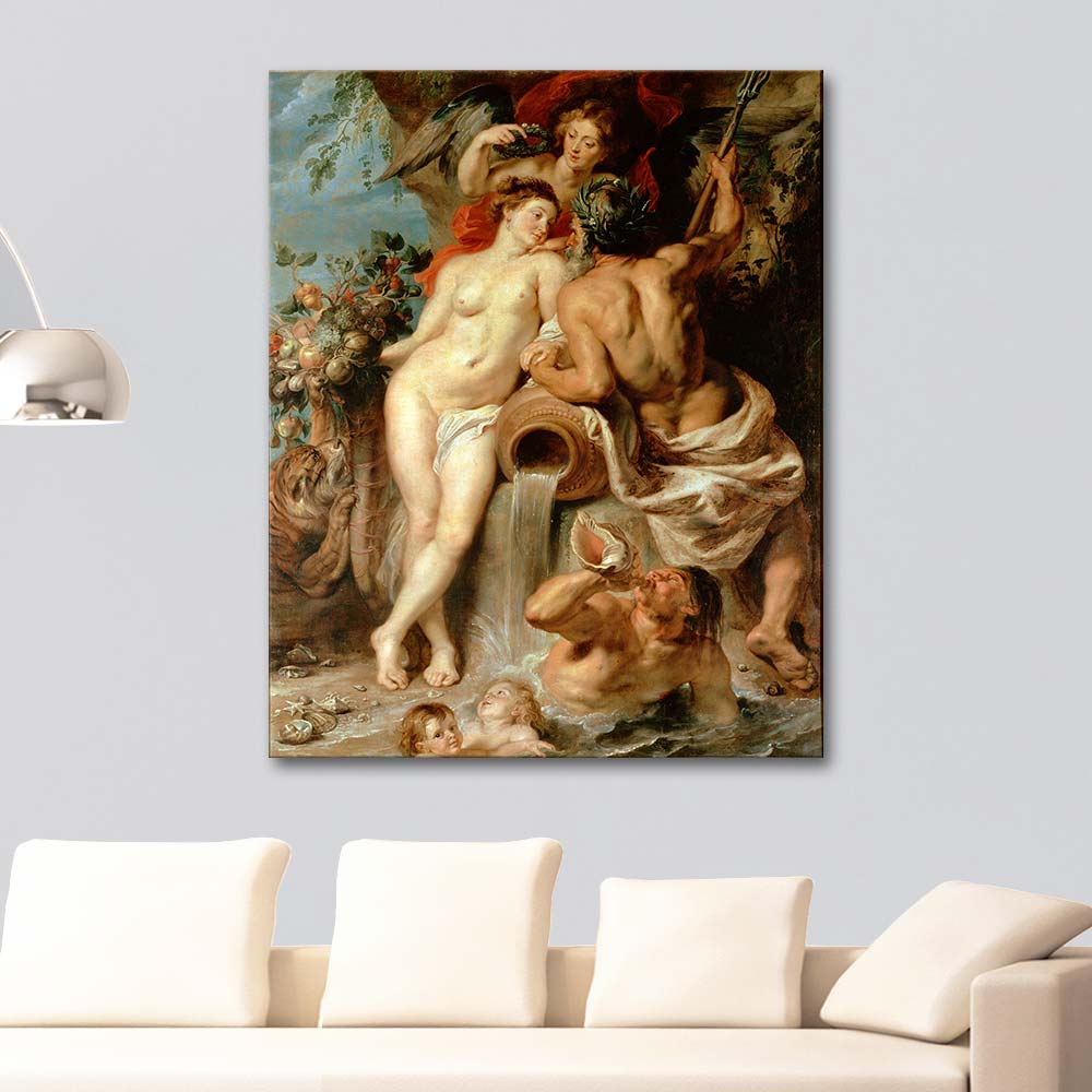Peter Paul Rubens The Union of Earth and Water Art Print