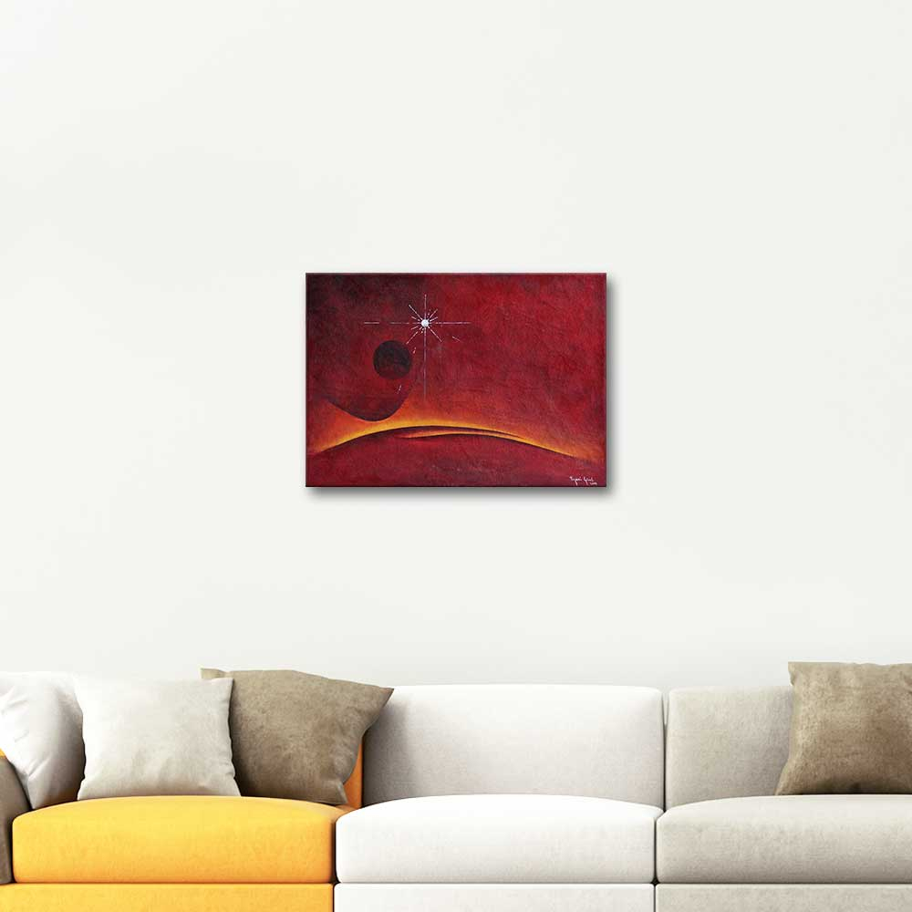 Peyami Gurel Abstract Composition 03 Oil Painting