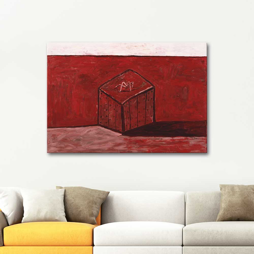 Philip Guston Kutu ve Gölgesi Kanvas Tablo