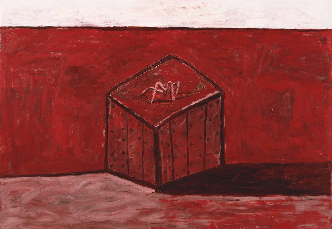 Philip Guston Kutu ve Gölgesi Kanvas Tablo