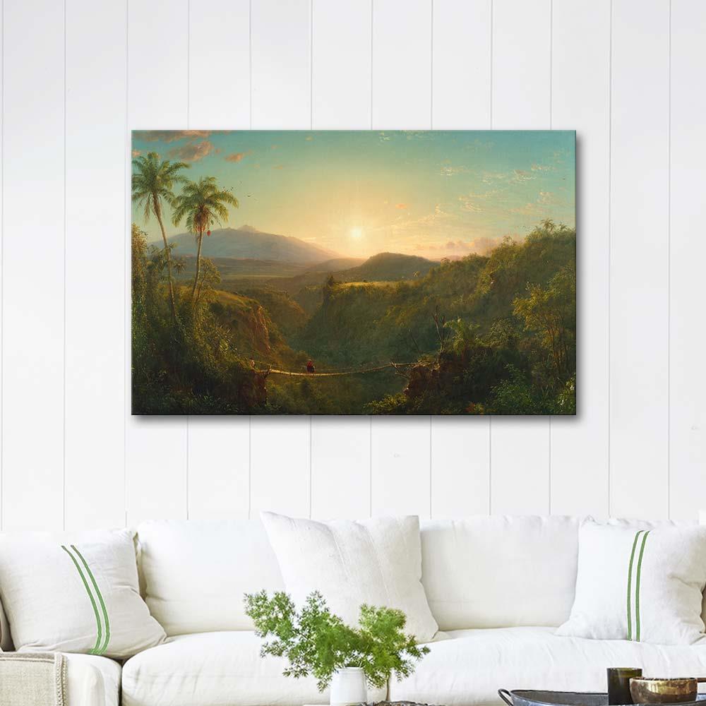 Pichincha by Frederic Edwin Church as Art Print