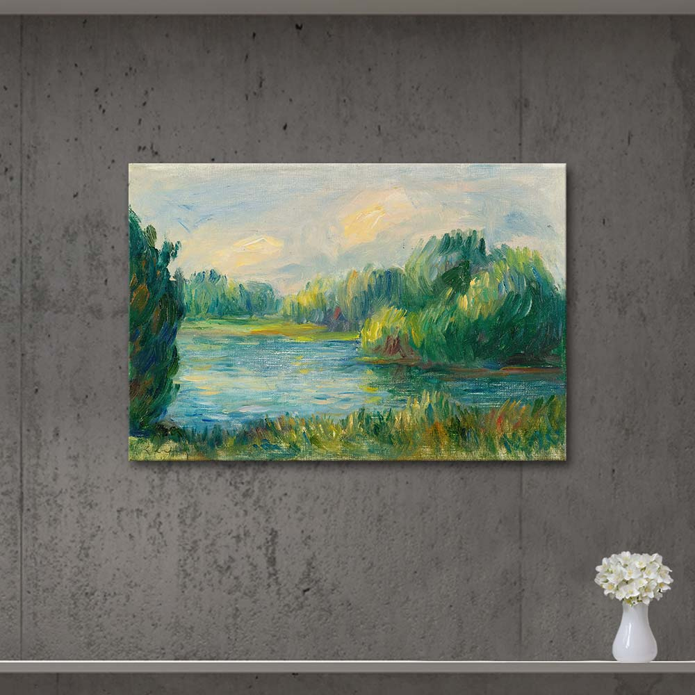 Pierre Auguste Renoir Bord De Rivière Art Print