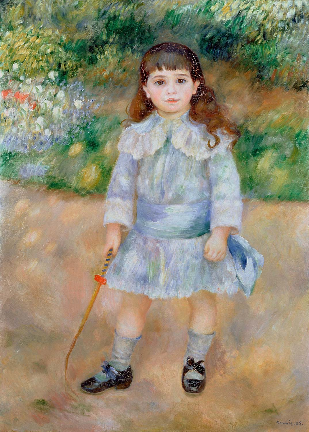 Pierre Auguste Renoir Girl with a Whip Art Print