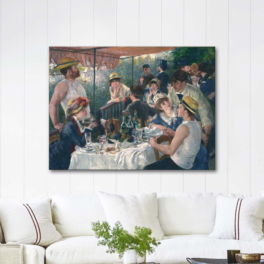 Pierre Auguste Renoir Luncheon of the Boating Party Art Print