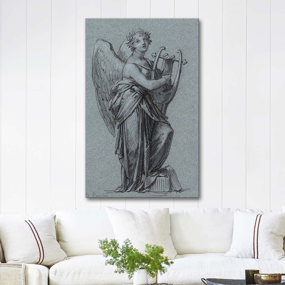 Pierre-Paul Prud'hon La Poésie Art Print