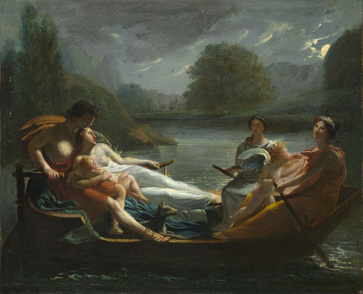 Pierre-Paul Prud'hon The Dream of Happiness Art Print