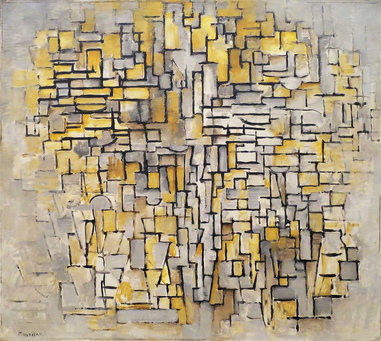 Piet Mondrian Tableau No. 2 Composition No. VII Art Print