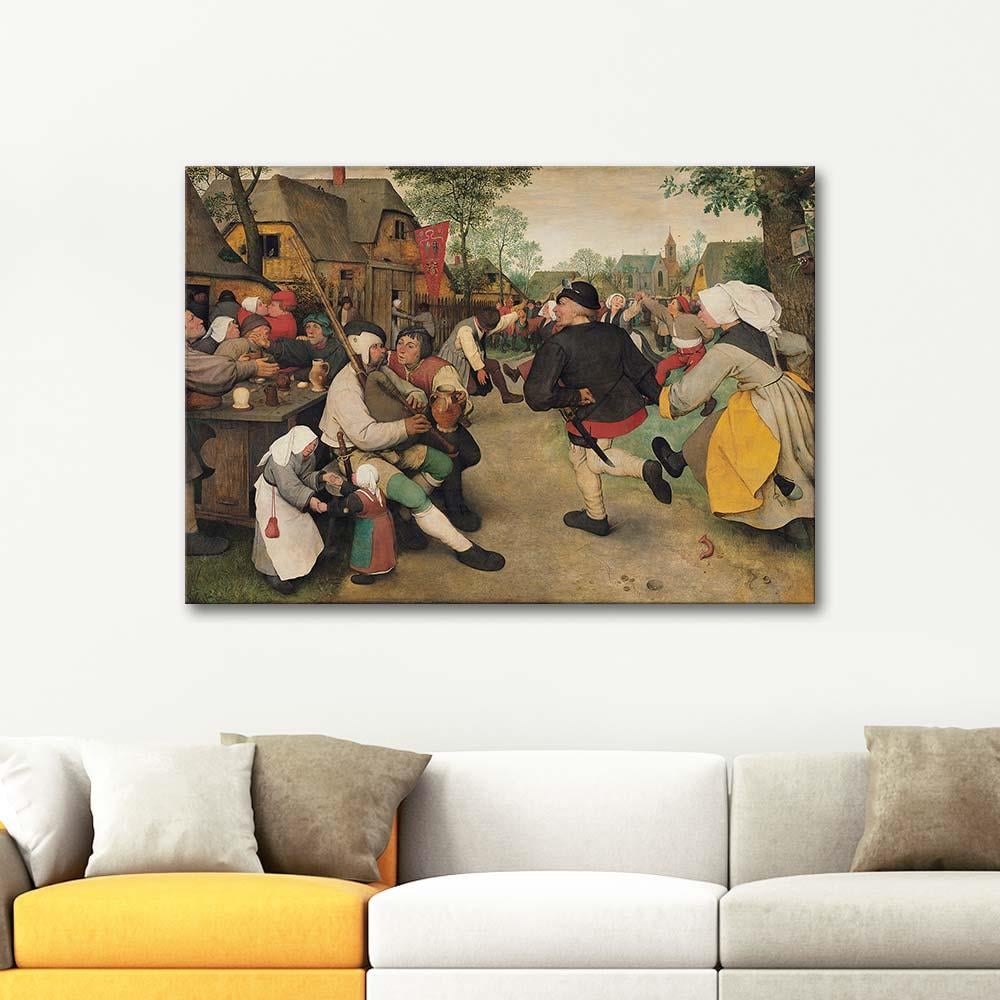 Pieter Bruegel Peasant Dance Art Print