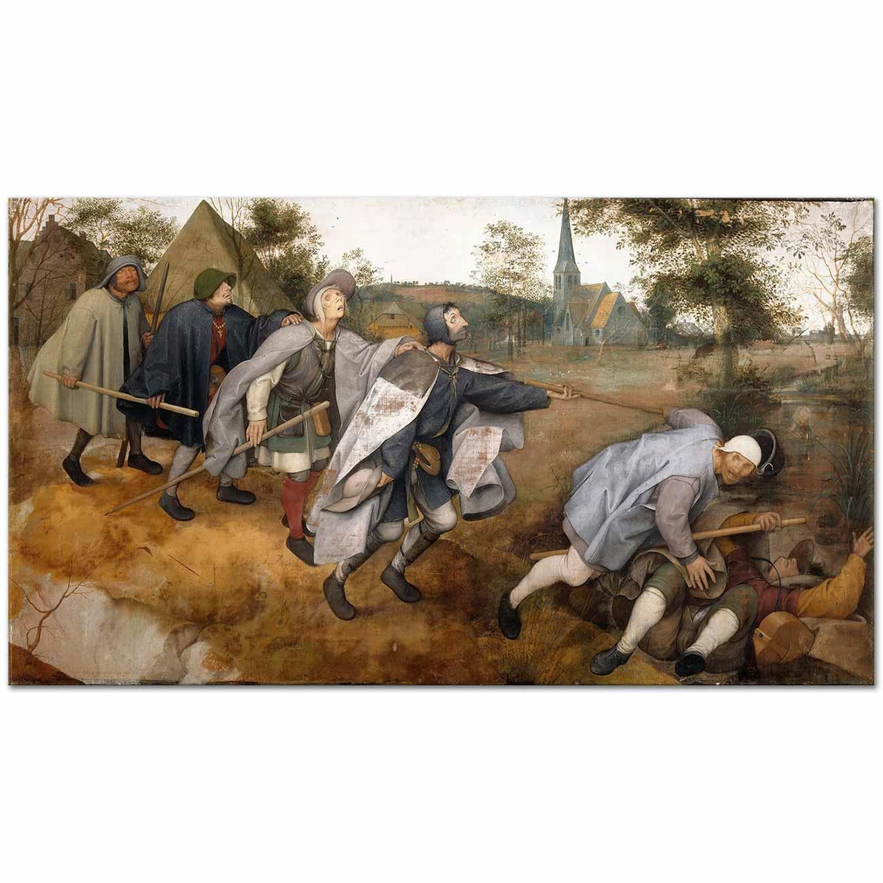 The Blind Leading the Blind by Pieter Bruegel
