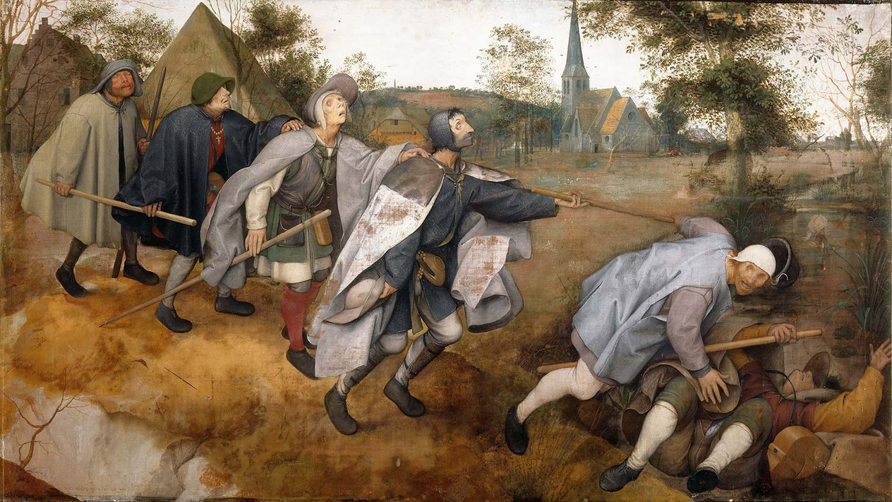 Pieter Bruegel The Blind Leading the Blind Art Print