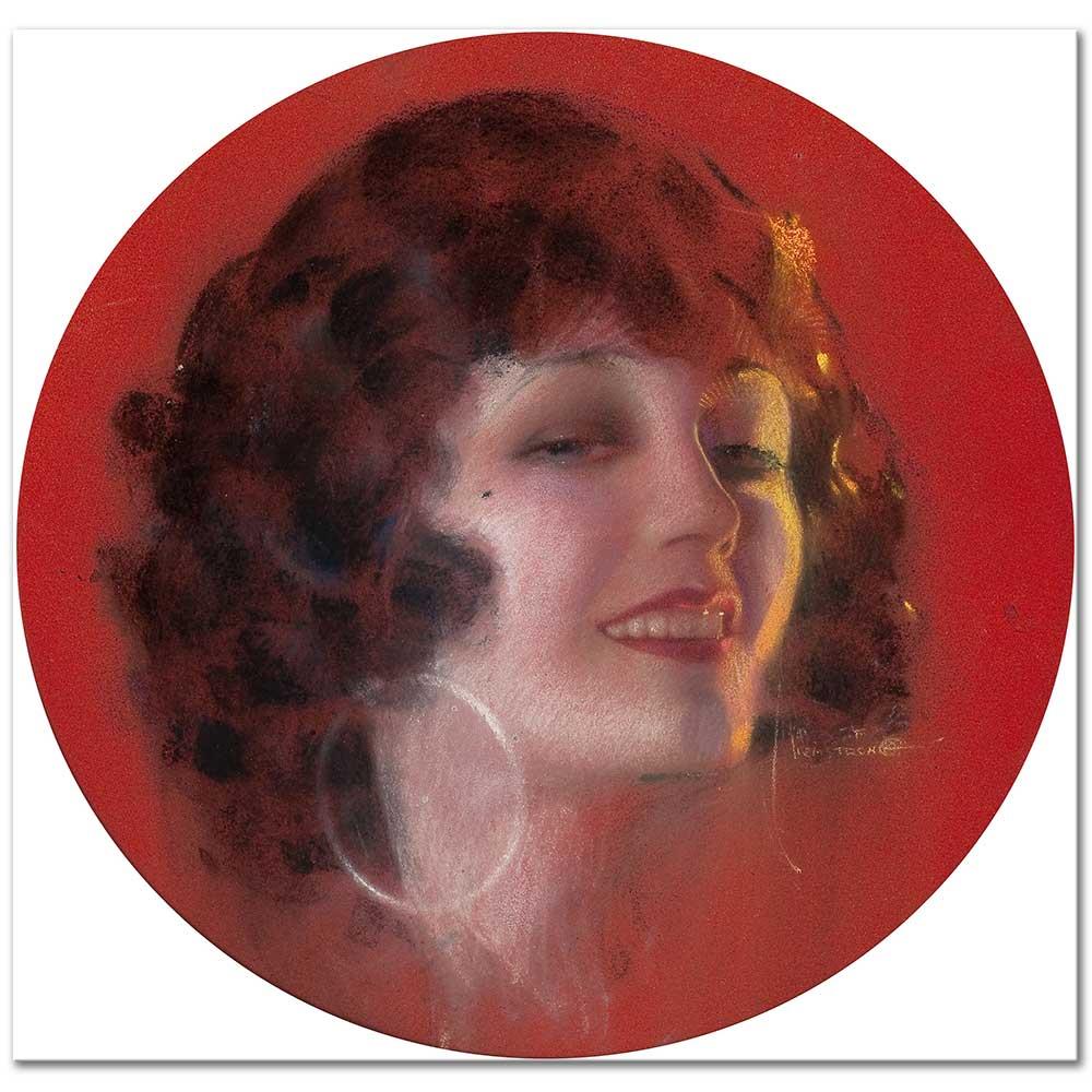 Rolf Armstrong Pola Negri Kanvas Tablo